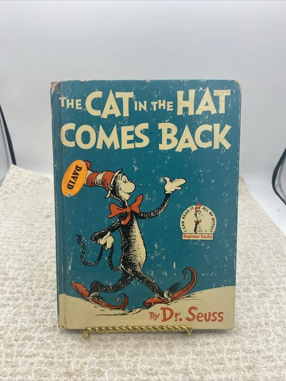 Vintage 1958 CAT IN THE HAT COMES BACK Dr Seuss Book Club Very Rare!!